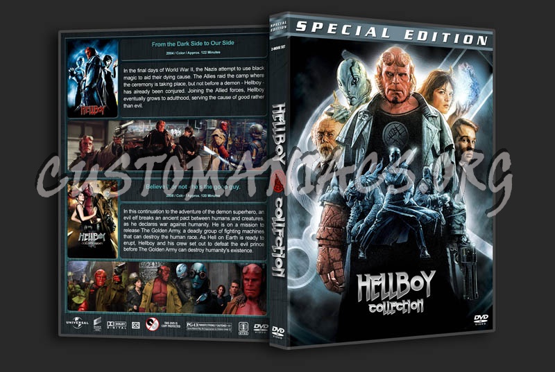 Hellboy Collection dvd cover