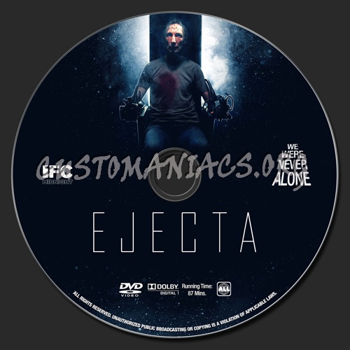 Ejecta dvd label