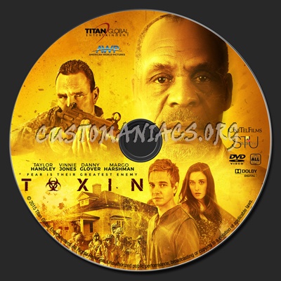 Toxin dvd label