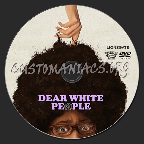 Dear White People dvd label