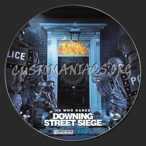 He Who Dares: Downing Street Siege blu-ray label