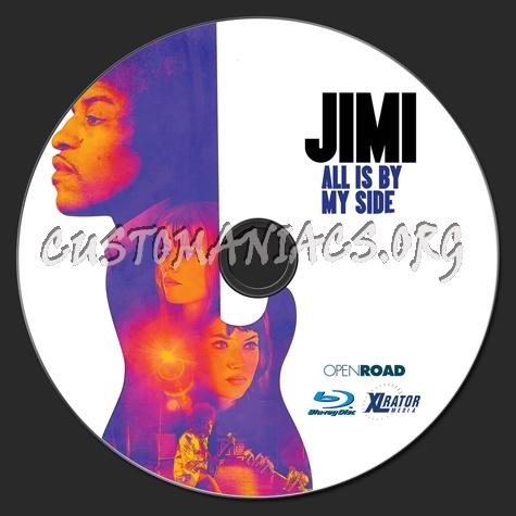 Jimi All is By My Side blu-ray label