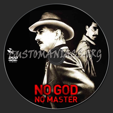 No God No Master dvd label