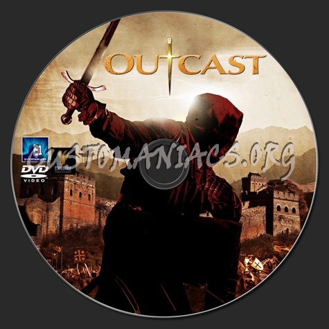 Outcast dvd label