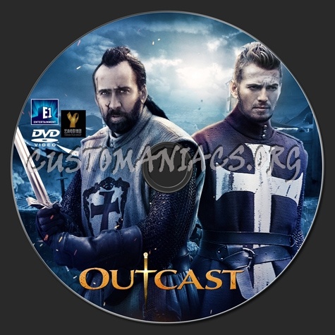 Outcast dvd label