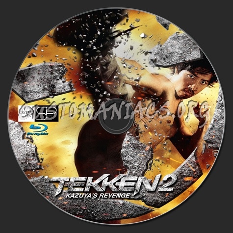 Tekken 2 Kazuya's Revenge blu-ray label