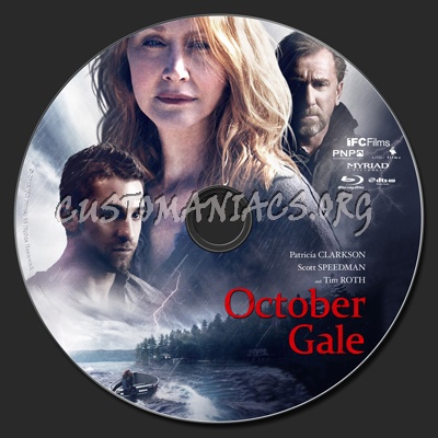 October Gale blu-ray label