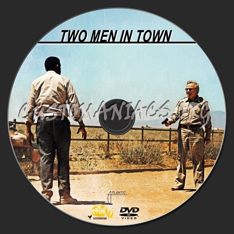 Two Men in Town dvd label