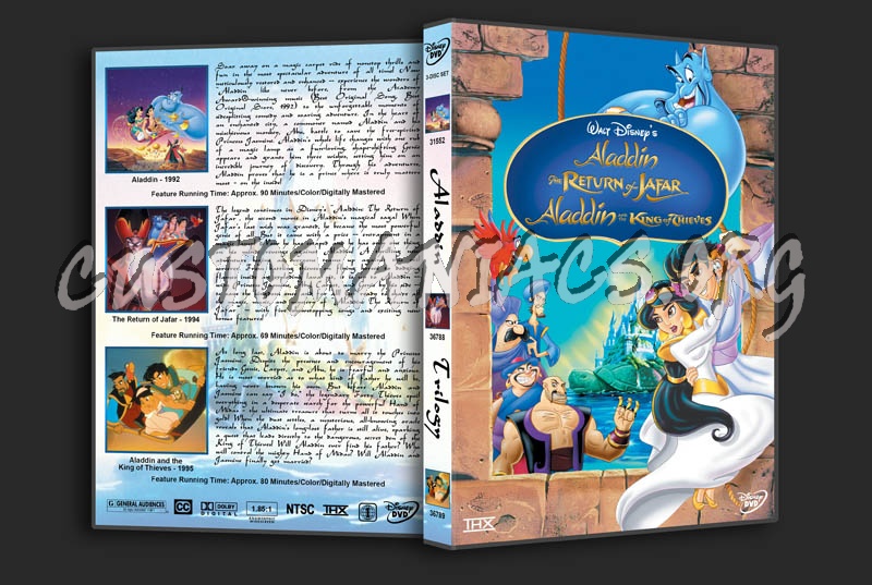 Aladdin Trilogy dvd cover