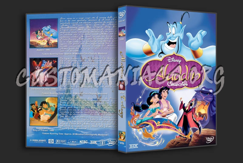 Aladdin Trilogy dvd cover