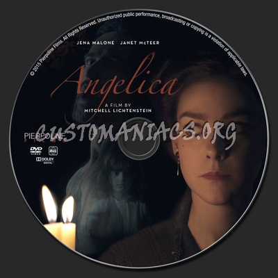 Angelica dvd label