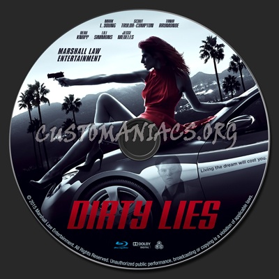 Dirty Lies blu-ray label