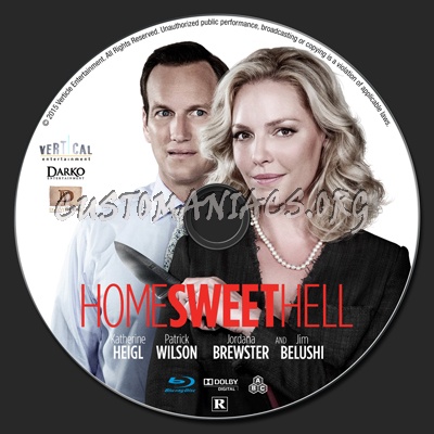 Home Sweet Hell blu-ray label