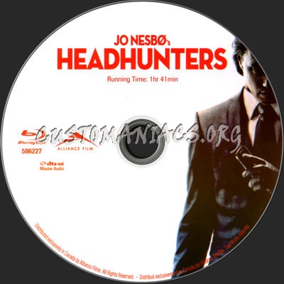 Headhunters blu-ray label