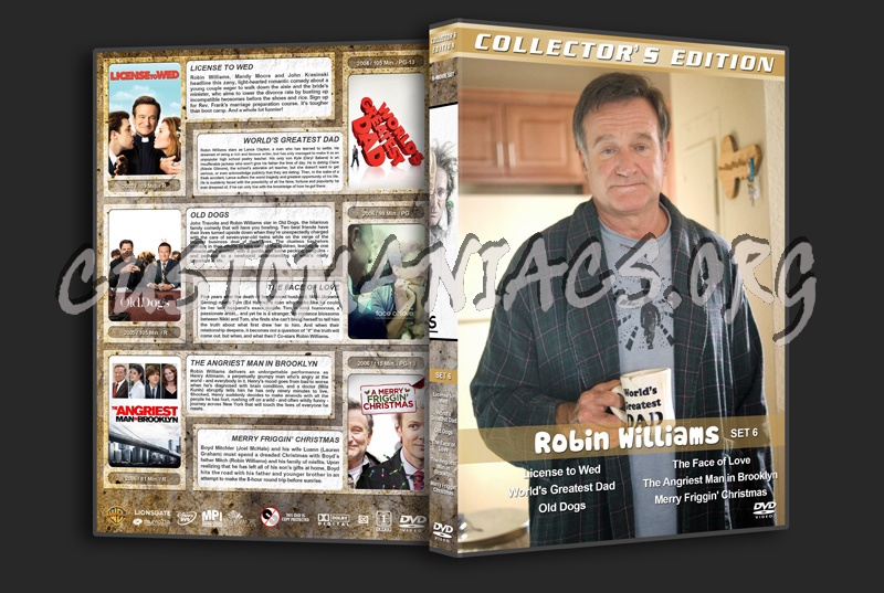 Robin Williams Collection - Sets 1-6 dvd cover