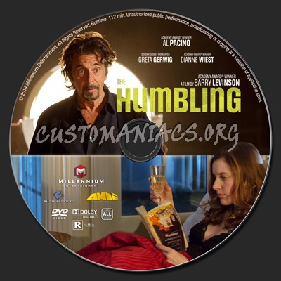 The Humbling dvd label