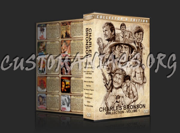 Charles Bronson Collection - Volume 1 dvd cover