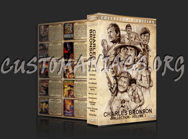 Charles Bronson Collection - Volume 3 dvd cover