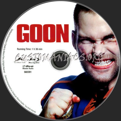 Goon blu-ray label