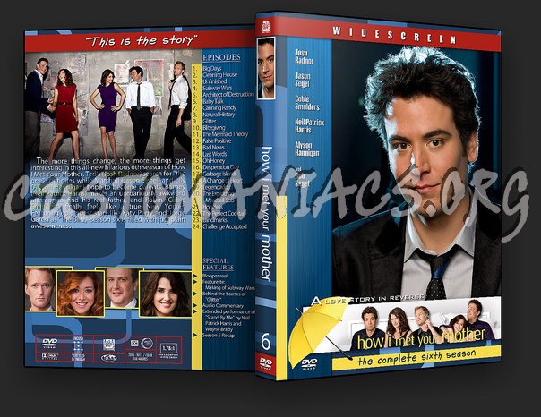 How I Met Your Mother dvd cover