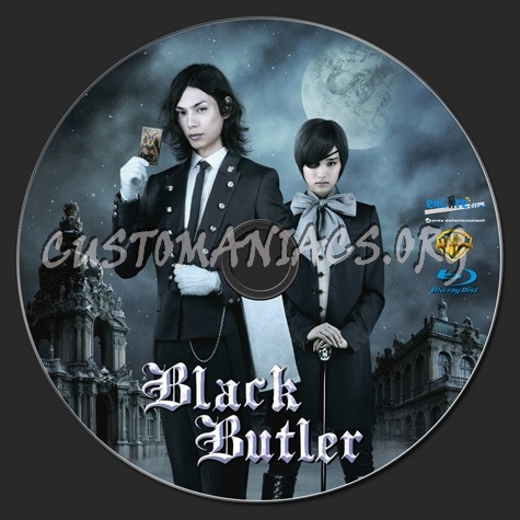 Black Butler blu-ray label