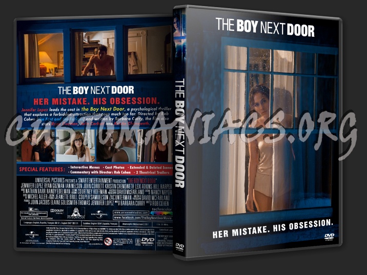 The Boy Next Door dvd cover