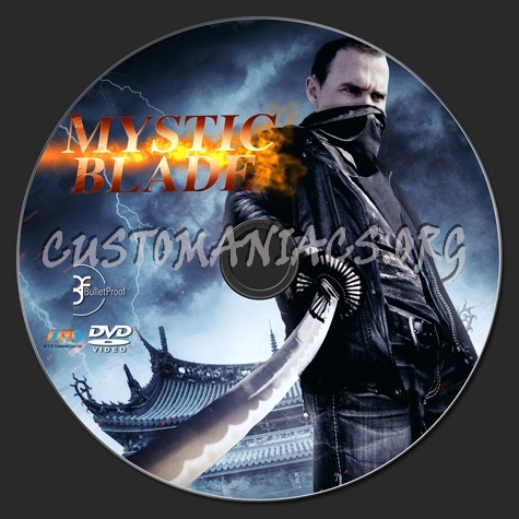 Mystic Blade dvd label