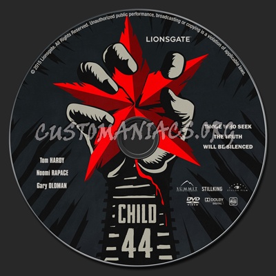 Child 44 dvd label