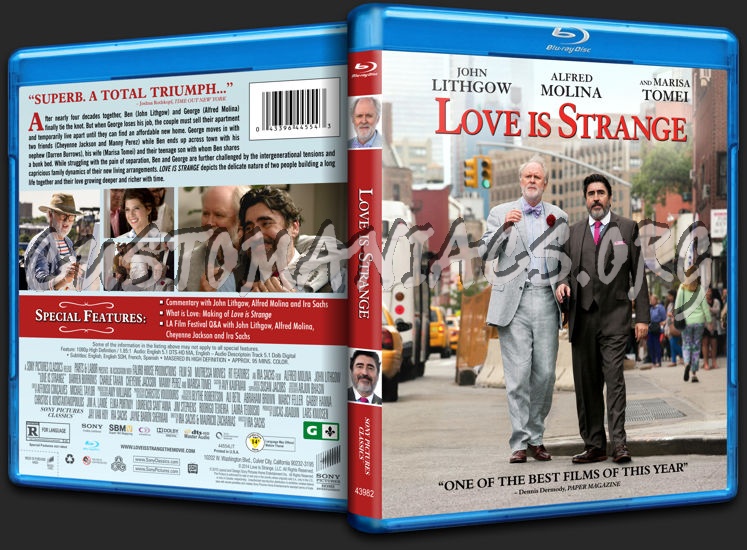 Love is Strange blu-ray cover