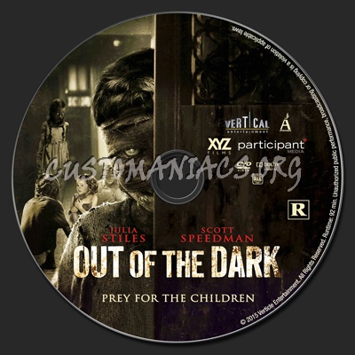 Out of the Dark dvd label