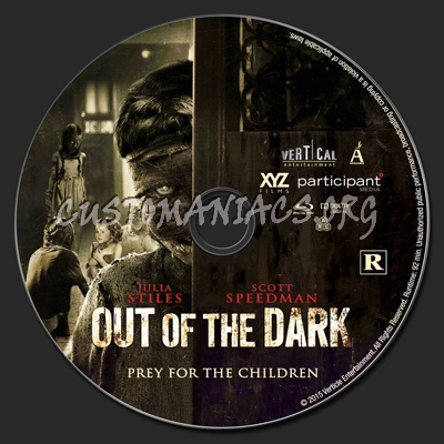 Out of the Dark blu-ray label