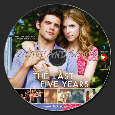 The Last Five Years blu-ray label