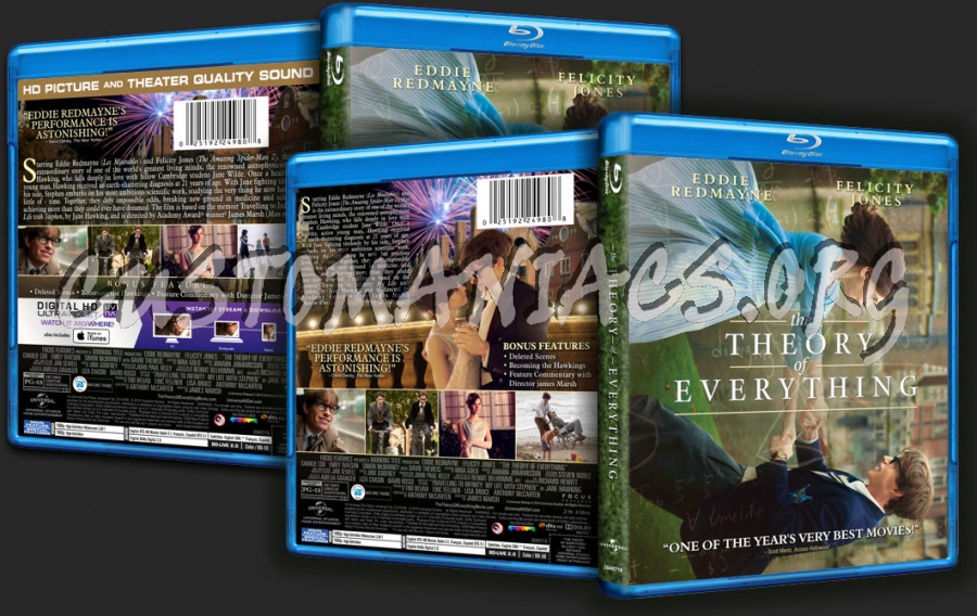 The Theory of Everything blu-ray cover