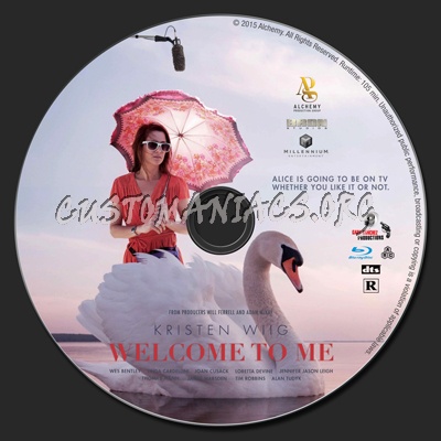 Welcome To Me blu-ray label