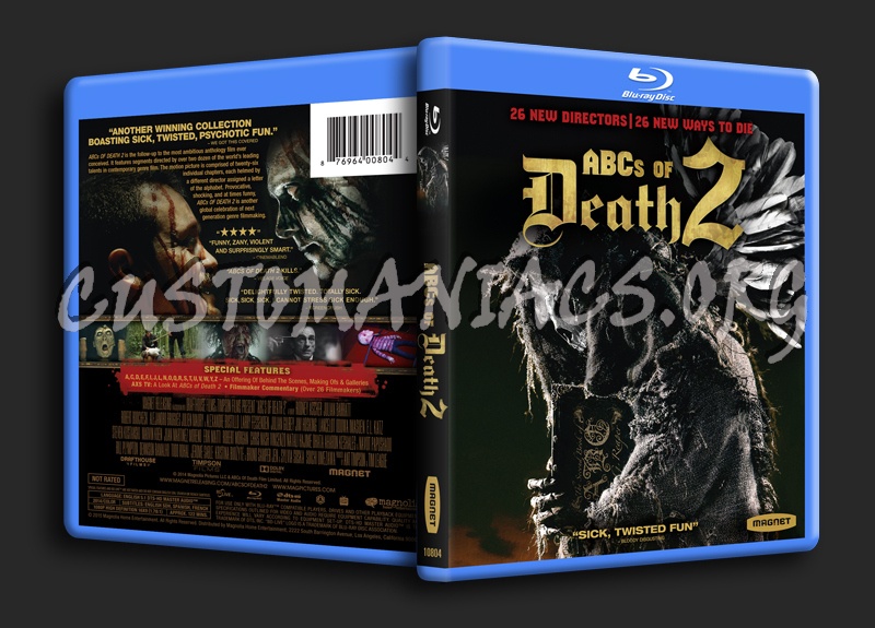 ABCs of Death 2 blu-ray cover