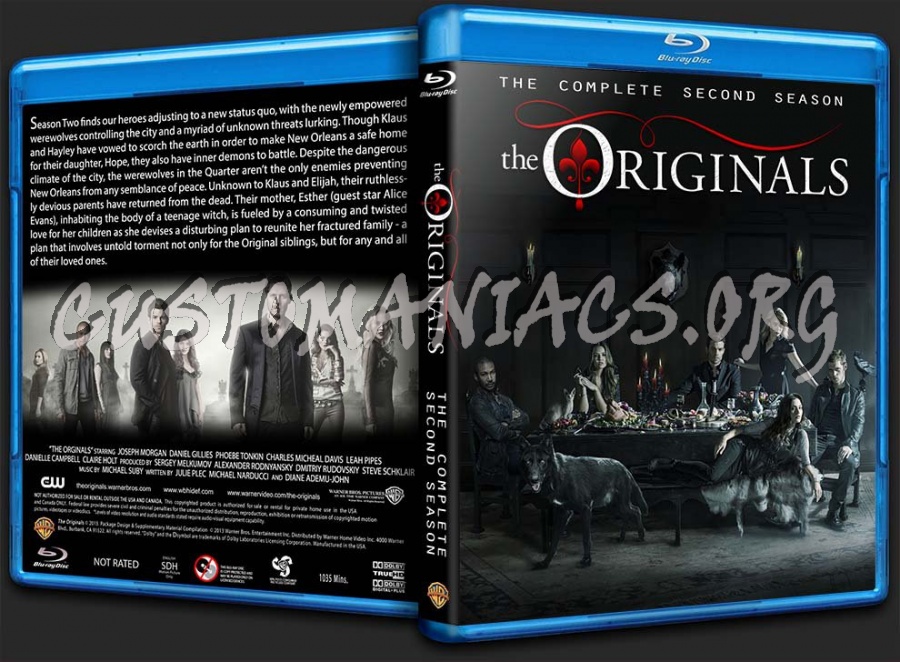 The Originals: Season Two blu-ray cover