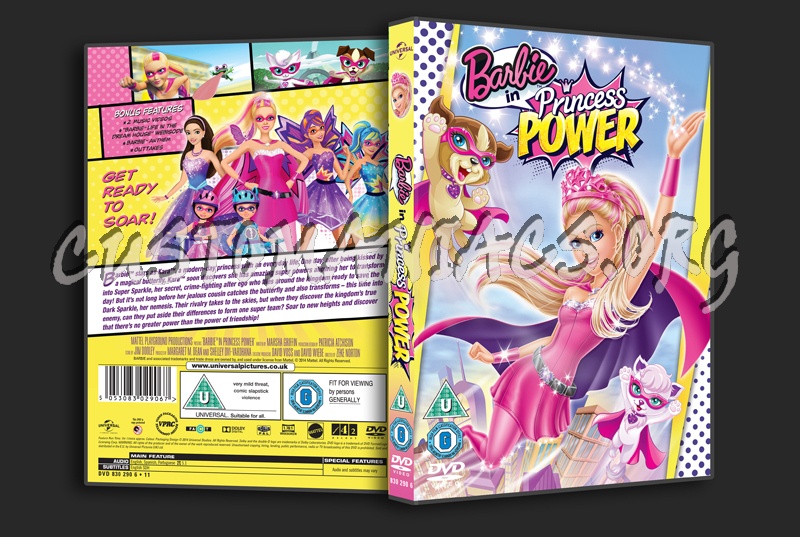 Barbie in Princess Power dvd cover