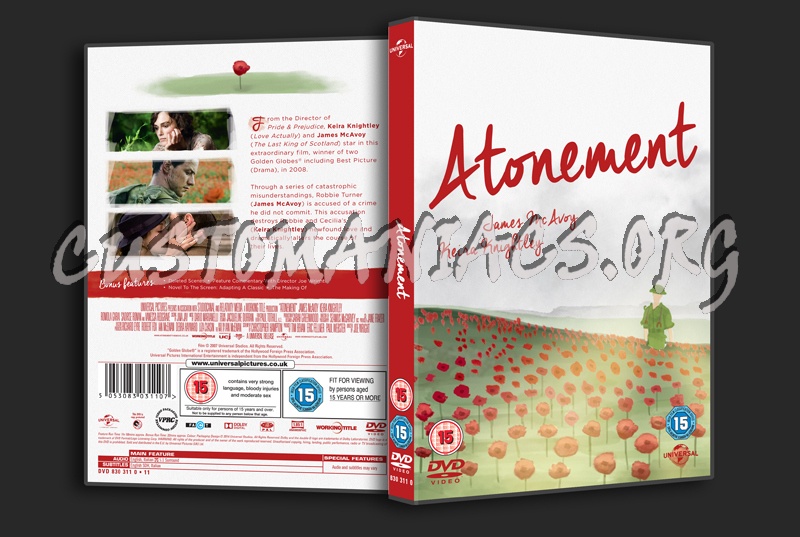 Atonement dvd cover