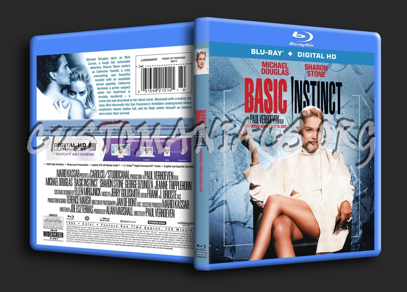 Basic Instinct blu-ray cover