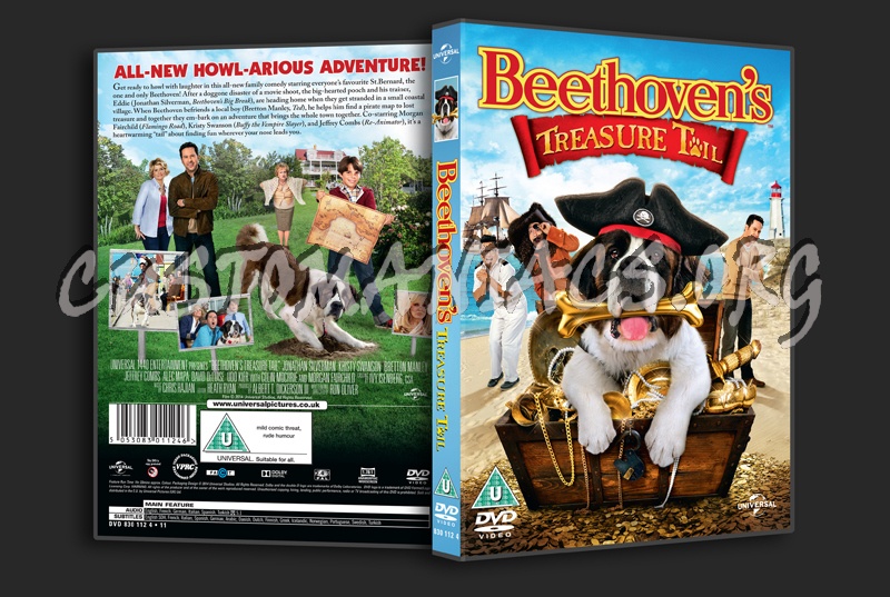 Beethoven's Treasure Tail dvd cover