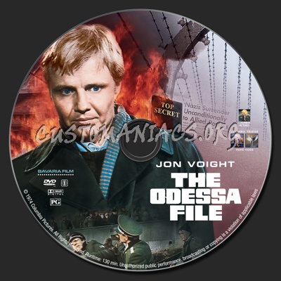 The Odessa File dvd label