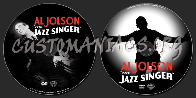 The Jazz Singer 1927 dvd label