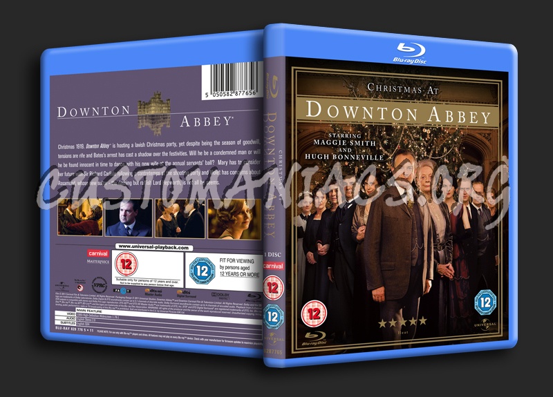 Christmas At Downton Abbey blu-ray cover