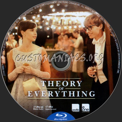 The Theory of Everything blu-ray label