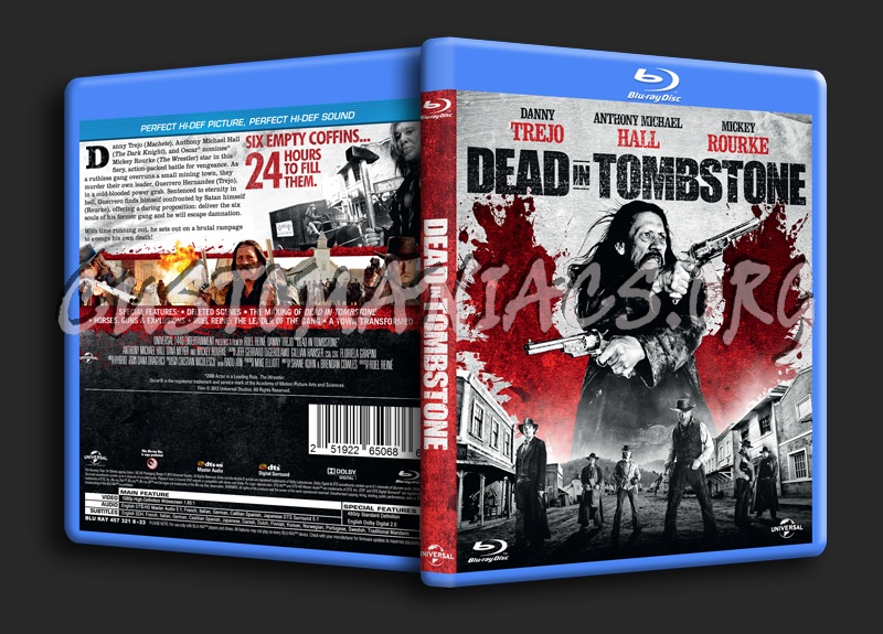 Dead in Tombstone blu-ray cover