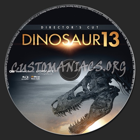 Dinosaur 13 blu-ray label