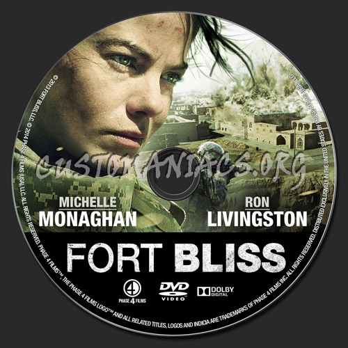 Fort Bliss dvd label