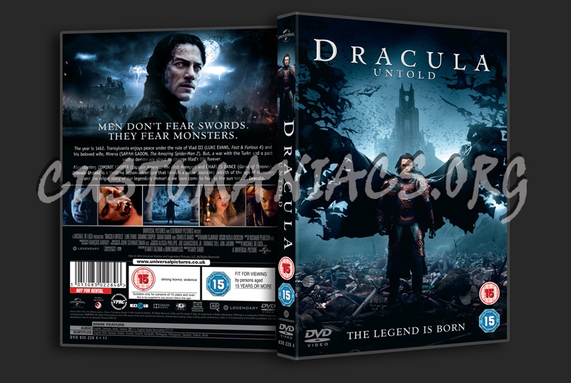 Dracula Untold dvd cover