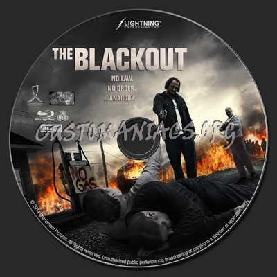 The Blackout blu-ray label