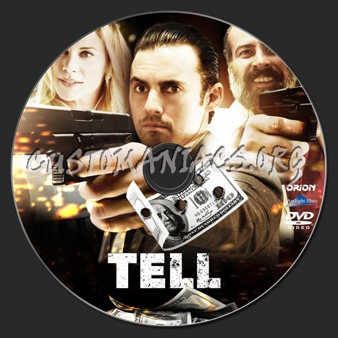 Tell dvd label